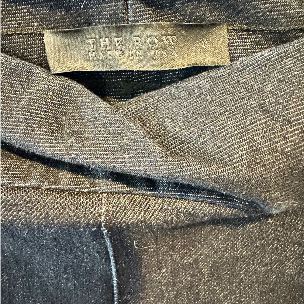The Row Denim Slim High-Rise Pants - Picture 5 of 10